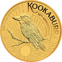 1/10 Unze Gold Kookaburra 2025 (Auflage: 15.000)