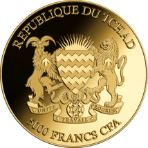 1/200 oz Gold Big Five Leopard Münze