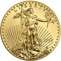 1 Unze Gold American Eagle 2014