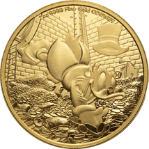 1 Unze Gold Dagobert Duck 2025 (Auflage: 250 | Scrooge McDuck)