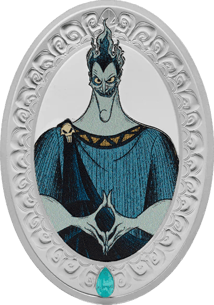 1 Unze Silber Disney Villains Hades 2025 (Auflage: 2.000 | Polierte Platte)
