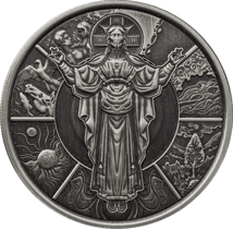 1 Unze Silber Jesus The Creator 2024 (Auflage: 5.000 | Antik Finish)
