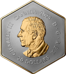 1 Unze Silber Natures Delights Honey Bee 2025 (Auflage: 7.500 | teilvergoldet | Reverse Proof)