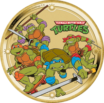 Teenage Mutant Ninja Turtles Collector Coin 2025 (Auflage: 6.000)