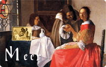 Gold Jan Vermeer Das Mädchen mit dem Weinglas Münze