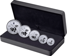 Silber Maple Leaf Jubiläums Set 2026 (Auflage: 3.000 | Reverse Proof)