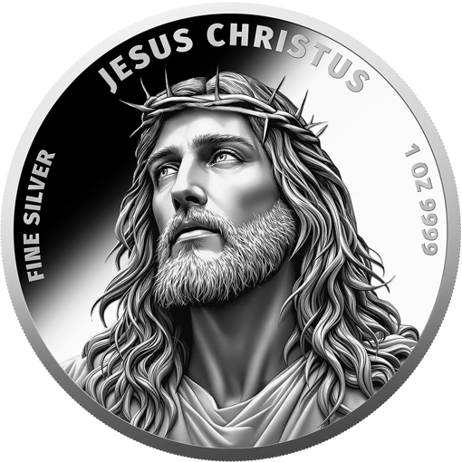 1 Unze Silber Jesus Christus 2025 (Auflage: 1.000 | Polierte Platte)