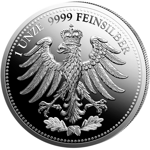 1 Unze Silber Reichsmark 2025 (Auflage: 5.000 | Polierte Platte)