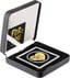 1/200 oz Gold I Love You Herz Münze