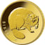 1/8 Unze Gold 20 Euro Rückkehr der Wildtiere Biber 2024 (diverser Buchstabe)