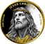1 Unze Silber Jesus Christus 2025 (Auflage: 250 | teilvergoldet | Polierte Platte)