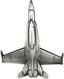 1 Unze Silber Kampfjet 2024 (Auflage: 999 | Antik Finish)