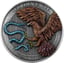 2 Unze Silber Malta Golden Eagle 2024 (Auflage: 500 | High Relief | Antik Finish)