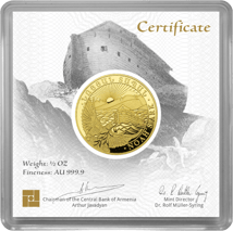 1/2 Unze Gold Arche Noah 2022 (Auflage: 25.000)