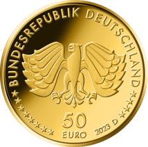 1/4 Unze Gold 50 Euro Ernährung 2023 (Auflage: 20.000 | Buchstabe D)