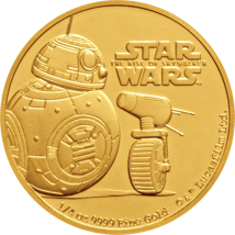 1/4 Unze Gold BB-8 & D-0 PP (Auflage: 500 | Polierte Platte)