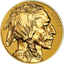 1 Unze Gold American Buffalo 2013 (Polierte Platte|Reverse Proof)