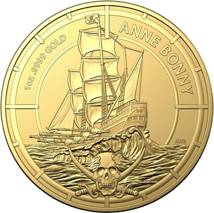 1 Unze Gold Anne Bonny 2021 (Auflage: 100)