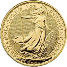 1 Unze Gold Britannia 2023 (Charles III.)