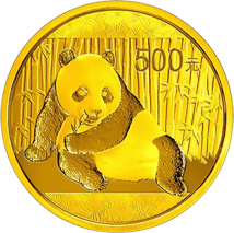 1 Unze Gold China Panda 2015