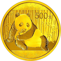 1 Unze Gold China Panda 2015