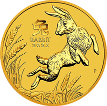 1 Unze Gold Lunar III Hase 2023 (Auflage: 30.000)