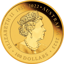 1 Unze Gold Perth Mint Schwan 2023 (Auflage: 5.000 Stück)