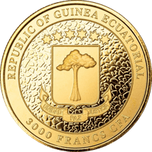 1 Unze Gold Republic of Guinea Äquatorial Giraffe 2023 (Auflage: 100)