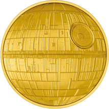 5 Unze Gold Todesstern Star Wars 2022 PP (Auflage: 25 | Polierte Platte)