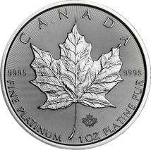 1 Unze Platin Maple Leaf