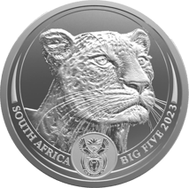 1 Unze Silber Big Five Leopard 2023 (Auflage: 20.000 | 4. Motiv | im Blister)