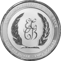 1 Unze Silber EC8 St. Kitts & Nevis Coat of Arms 2024 (Auflage: 500)