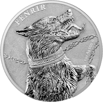 1 Unze Silber Germania Beasts Fenrir 2022 (Auflage: 25.000)