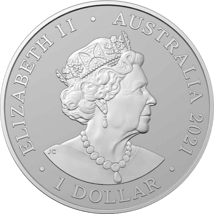 1 Unze Silber Fraser Delfin 2021 (Auflage: 25.000)