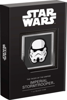 1 Unze Silber Imperialer Stormtrooper 2021 (Polierte Platte | High Relief)