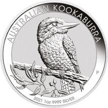 1 Unze Silber Kookaburra 2021