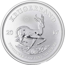 1 Unze Silber Krügerrand 2017 (Limited Edition: 1.000 Stücke | im Lederetui)