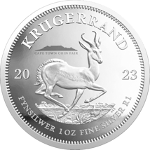 1 Unze Silber Krügerrand 2023 Cape Town Coin Fair PP (Auflage: 1.000 | Polierte Platte)