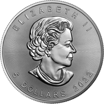 1 Unze Silber Maple Leaf Sonnensystem Neptun 2022 (Auflage: 2.500)