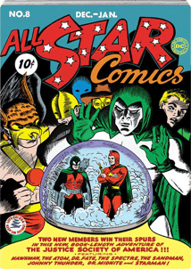 1 Unze Silber All Star Comics Comix 2023 PP (Auflage: 5.000 | coloriert | Polierte Platte)