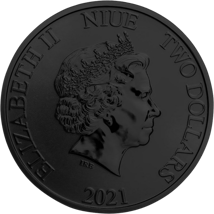 1 Unze Silber Superman 2021 (Auflage:100 | coloriert | Ruthenium)