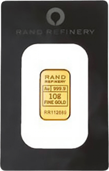 10 g Elefanten Goldbarren (Rand Refinery)