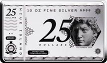 10 Unze Silber Banknote Münzbarren Niue 2024 (Auflage: 5.000)