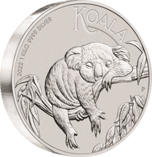 1kg Silber Koala 2022