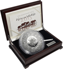 1kg Silber Somalia Elefant 2015 PP (Limited Puzzle Edition | Auflage: 215)