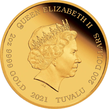 2 Unze Gold James Bond - 50. Jubiläum 2021 PP (Auflage: 70 | Polierte Platte | mit Diamanten)