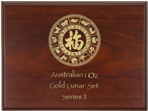 Lunar II Münzbox für 12 x 1 Unze Gold