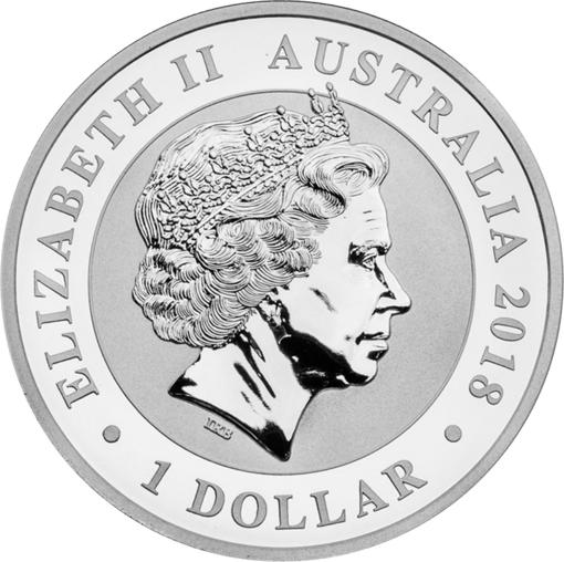 1 Unze Silber Perth Mint Schwan 2018 (Auflage: 25.000)