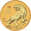 1 Unze Gold Lunar III Tiger 2022 (Auflage: 30.000)