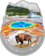 1 Unze Silber Yellowstone Nationalpark 2024 (Auflage: 999 | coloriert)